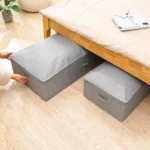 Foldable Under Bed Bags Shoes Quilts Storage Box Organizer Large Capacity Thick Breathable Underbed Cloth Storage Bag Container - Image 18