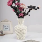 Plastic Flower Vases Home Decor Anti-ceramic Vases Unbreakable Imitation Arrangement European Wedding Modern Decorations Basket - Image 26