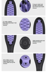 Hair Straightener Brush Ceramic Fast Straightening Heating Hot Comb Women's Smoothing Brush Styling Tool Curling Iron - Image 18