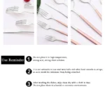 Dinnerware Pink Silver Silverware Cutlery Set Stainless Steel Luxury Flatware Home Fork Spoon Knife Kitchen Dinner Set Drop ship - Image 27