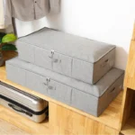 Foldable Under Bed Bags Shoes Quilts Storage Box Organizer Large Capacity Thick Breathable Underbed Cloth Storage Bag Container - Image 14