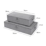 Foldable Under Bed Bags Shoes Quilts Storage Box Organizer Large Capacity Thick Breathable Underbed Cloth Storage Bag Container - Image 21