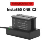 For Insta360 ONE X2 Rechargeable Lithium Polymer Battery& Charge Hub For Insta360 Camera Batteries Accessories
