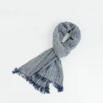 Brand Scarf Luxury Designer Color Contract Muffler Fringed Tassel Cotton Scarves For Male Spring Classic Cachecol Shawl YG369 - Image 2