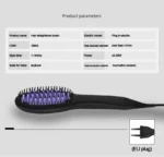 Hair Straightener Brush Ceramic Fast Straightening Heating Hot Comb Women's Smoothing Brush Styling Tool Curling Iron - Image 16