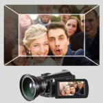 Video Camera 4K Digital Camcorder Professional, Ordro AC3 YouTube Blogger Vlog Cameras Filmadora with Microphone 64GB SD Card - Image 5