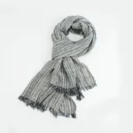 Brand Scarf Luxury Designer Color Contract Muffler Fringed Tassel Cotton Scarves For Male Spring Classic Cachecol Shawl YG369 - Image 6