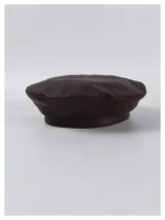 USPOP Autumn Winter Hats Women Berets Solid color PU Leather Beret Hat Rose red Berets - Image 20