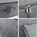 Foldable Under Bed Bags Shoes Quilts Storage Box Organizer Large Capacity Thick Breathable Underbed Cloth Storage Bag Container - Image 19