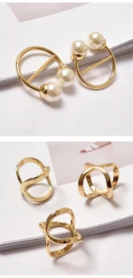 A Scarf Clasp Choice Many Styles Scarf Helper Fashion Scarves Buckle Scarf Ring 1PCS - Image 37