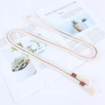 fashion women braided belts rope for dresses tassel waist belt female Twist weaving knot belt cotton string - Image 5