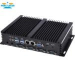 Fanless mini pc industrial computer with USB 3.0 4*COM HDMI Intel Celeron C1037U C1007U Core i5 3317U Windows 11 Linux - Image 6