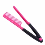 Hairdressing Straightening Comb Hair Straightener Brush Pro Salon Haircut DIY Barber Styling Tools Anti-static Comb