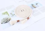 fashion women braided belts rope for dresses tassel waist belt female Twist weaving knot belt cotton string - Image 11
