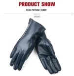 Simple leather gloves women,colored genuine women's leather gloves,women's genuine leather gloves,sheepskin women's gloves -2225 - Image 24