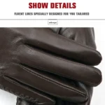 Simple leather gloves women,colored genuine women's leather gloves,women's genuine leather gloves,sheepskin women's gloves -2225 - Image 31