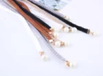 ladies pearl knitted Braided belts for women Twist weaving waist knot rope female cotton string strap - Image 18