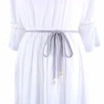 ladies pearl knitted Braided belts for women Twist weaving waist knot rope female cotton string strap - Image 12