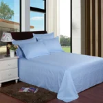 Hotel bedding white bed sheet 100% Cotton Solid color Flat sheet - Image 11