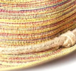 Summer Hats for Women Men Bow Straw Hats Beach Jazz Panama Cape Boat Hat Women Bohemia Travel bone - Image 3