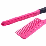 Hairdressing Straightening Comb Hair Straightener Brush Pro Salon Haircut DIY Barber Styling Tools Anti-static Comb - Image 5