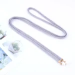 ladies pearl knitted Braided belts for women Twist weaving waist knot rope female cotton string strap - Image 10