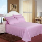 Hotel bedding white bed sheet 100% Cotton Solid color Flat sheet - Image 27