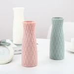 Plastic Flower Vases Home Decor Anti-ceramic Vases Unbreakable Imitation Arrangement European Wedding Modern Decorations Basket - Image 28