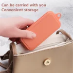 4Pcs Portable Tableware Set Wheat Straw Dinnerware Detachable Cutlery Travel Tableware Picnic Dinnerware Set Camping Cutlery Set - Image 5