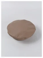 USPOP Autumn Winter Hats Women Berets Solid color PU Leather Beret Hat Rose red Berets - Image 24