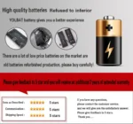 3.7V 550mAh Battery for Flir one pro Gen 1 3 Thermal Imaging Camera Batteries - Image 14