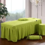 Beauty Salon bed sheet Brief Beauty Bed Skirt Bedspread  With Hole Body Massage Bed Cover - Image 20