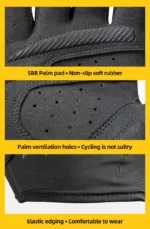 ROCKBROS Cycling Gloves Breathable Shockproof Bike Gloves Summer Half Finger Gloves MTB Mountain Bicycle Gloves Sports Gloves - Image 35