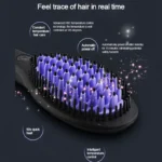 Hair Straightener Brush Ceramic Fast Straightening Heating Hot Comb Women's Smoothing Brush Styling Tool Curling Iron - Image 11