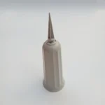 2-Piece 10.2' Stake In Ground Cemetery Grave Fluted Flower Vases Holder - Image 4