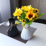 Plastic Flower Vases Home Decor Anti-ceramic Vases Unbreakable Imitation Arrangement European Wedding Modern Decorations Basket - Image 5