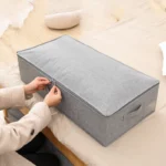 Foldable Under Bed Bags Shoes Quilts Storage Box Organizer Large Capacity Thick Breathable Underbed Cloth Storage Bag Container - Image 17