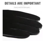 High-end Winter gloves multicolor leather gloves,High-grade sheepskin women's leather gloves simple design Women's gloves-2008 - Image 50