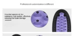 Hair Straightener Brush Ceramic Fast Straightening Heating Hot Comb Women's Smoothing Brush Styling Tool Curling Iron - Image 17