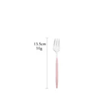 Dinnerware Pink Silver Silverware Cutlery Set Stainless Steel Luxury Flatware Home Fork Spoon Knife Kitchen Dinner Set Drop ship - Image 10