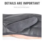 High-end Winter gloves multicolor leather gloves,High-grade sheepskin women's leather gloves simple design Women's gloves-2008 - Image 38