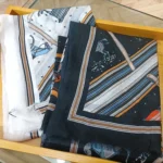 Naizaiga 100    % wool Crossed steed horse white black long thin Women fashion Scarves Female shawl  , MSK86 - Image 10
