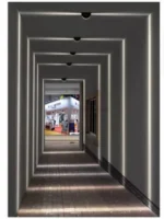 LED wall Lights AC85-220V modern home decorative aluminum window lamp corridor lamp stair corridor porch bar installed ray lamp - Image 10