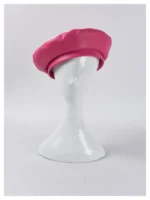 USPOP Autumn Winter Hats Women Berets Solid color PU Leather Beret Hat Rose red Berets - Image 40