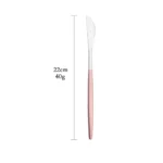 Dinnerware Pink Silver Silverware Cutlery Set Stainless Steel Luxury Flatware Home Fork Spoon Knife Kitchen Dinner Set Drop ship - Image 11