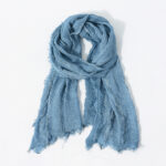 2025 New men's Scarf Vertical Stripe Scarves Light Weight Head Scarves Fashion Fringe Scarves - Image 13