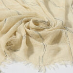2025 New men's Scarf Vertical Stripe Scarves Light Weight Head Scarves Fashion Fringe Scarves - Image 17