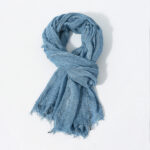 2025 New men's Scarf Vertical Stripe Scarves Light Weight Head Scarves Fashion Fringe Scarves - Image 12