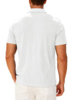 Men's Trendy Polo Shirt Summer Solid Color Short Sleeve Casual Fashion T-shirt  Style Versatile Knit Top - Image 27