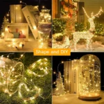 Christmas Lights LED Fairy String Curtain Lights 8 Mode Remote USB Festoon Christmas Decor For Home Holiday New Year Lamp - Image 14